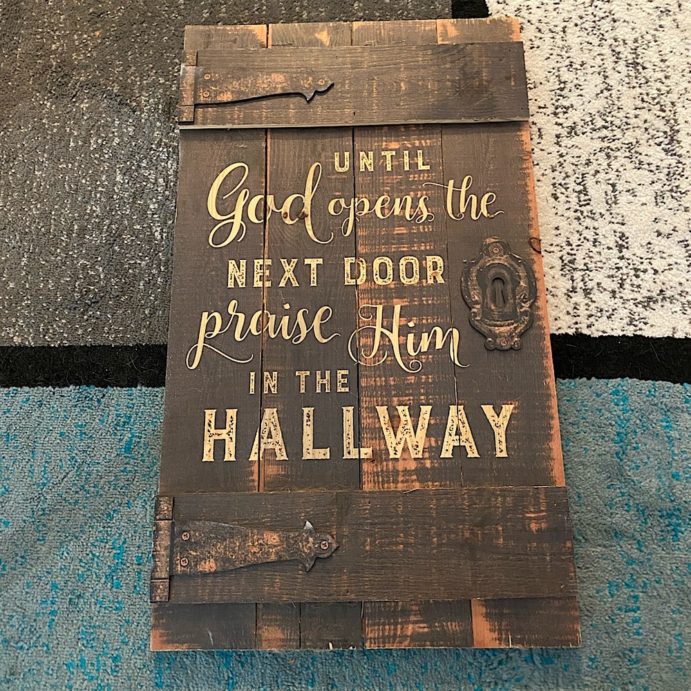Wooden wall decor